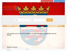 Tablet Screenshot of jobs-hessen.com
